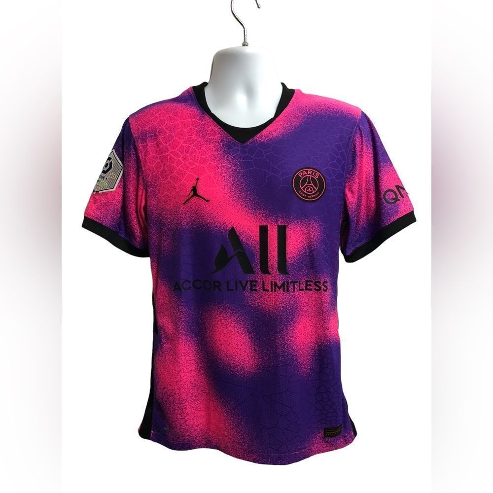 🇫🇷Jordan Nike PSG fourth 2020/2021  Jersey #6 Bullard Paris Saint Germain